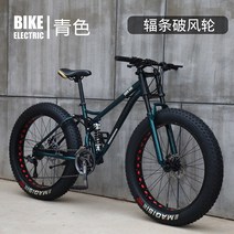 광폭타이어 대형 바퀴 자전거 mtb 여행 산악 사이클, 시안[스포크 휠]_7단_24인치