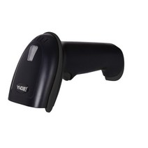 택배 스캐너 휴대용 무선 블루투스 바코드 1D USB 레이저 리더 2.4G 수신기 포함 지원 전화 PC iOS 안드로이드 시스템, Black, 03 Black