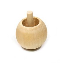 거꾸로 도는 나무 버섯팽이 5개 팽이 꾸미기 전통놀이