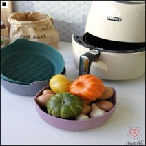 높은위생력 우수한열전도 음식용팟 간편한설거지 실리콘팟 프라이어용기, 대/핑크