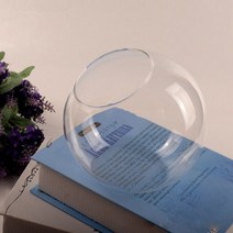 테라리움 플랜테리어 다육 유리병 미니온실글로브 공 유리 교수형 식물 테라리움 꽃병 냄비 벽 웨딩 장식, 02 12 CM