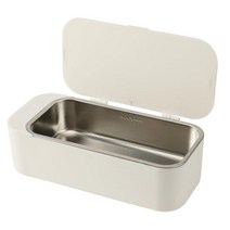 울트라 소닉 클리너 보석 안경 상자 살균기 세탁기 음파 목욕 진동기 틀니 세척 등., 01 white box_01 미국