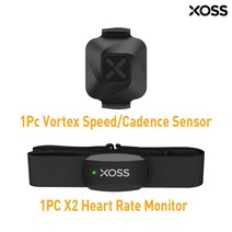 심박계 XOSS X2 가슴 스트랩 심박수 센서 자전거 개미 모니터 블루투스 ANT + 무선 건강 피트니스 스마트, X2 combo2
