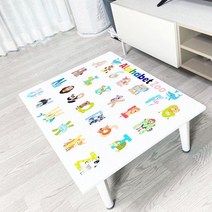 로아공방 알파벳 접이식 액자 테이블, L+손잡이걸이, 사각철사다리 블랙