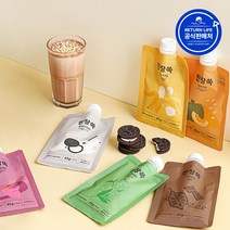 한장쏙 식사대용 다이어트 쉐이크 파우치팩 낱장 45g, 고구마라떼맛 낱장