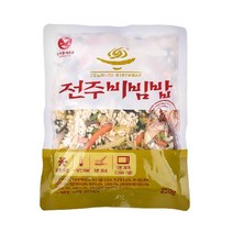 한우물 냉동 볶음밥 전주비빔밥 250g(+비빔장 참기름), 250g x 1봉
