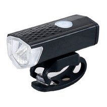 해외 USB 충전식 LED 자전거 전조등 세트 산악 사이클 전면 후면 헤드라이트 램프 손전등216276, Black Front Light