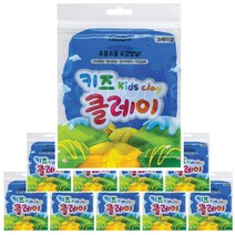 키즈클레이 50g 파랑 X 10개 / 컬러클레이 클레이, 파랑 10개