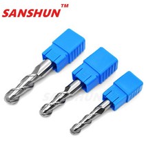 밀링커터 밀링 커터 합금 코팅 텅스텐 스틸 공구 알루미늄 Cnc Maching 2 블레이드 엔드 탑 우드, 11 12.0X75L