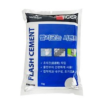 철물팩토리 빨리굳는시멘트 회색 1kg 1개 모르타르 보수 담벼락 시멘트 보수공사 가정용
