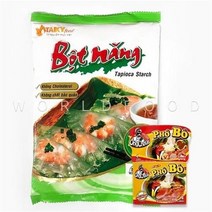 베트남 봇낭 타피오카 100% 전분 분말가루 Bot Nang, 400g, 1개