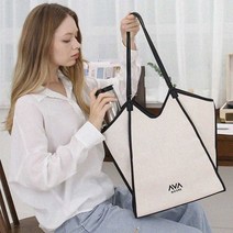 [천삼백케이] [할로바트] 아바무어 투웨이하트 캔버스숄더백 블랙