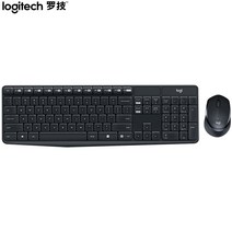 로지텍 MK315 무선키보드 마우스세트, MK315 영어판, 블랙, 일반형