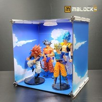 엠블럭스페셜에디션 X6타입 피규어 장식장 디오라마 아크릴 케이스 거실장 진열장 드래곤볼피규어, 03_에디션X6타입_건담_좌우미러형