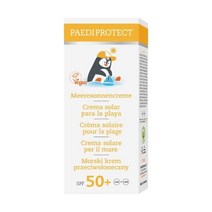 PAEDIPROTECT Sea Sun Cream Children Baby SPF 50+ 75 ml 선크림 무향 및 방수 얼굴 바디 자외선 차단 지수 UVA/UVB 방사선 차단