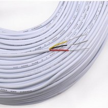 네트워킹 도구 툴 렌카드 네트워크 아답터 랜포트 2510M 28AWG UL2464 피복 와이어 케이블 채널 오디오 라인 2 3 4 5 6 7 8 9 10 코어 절연 구리 신호 제, 없음, White+10 Meters+5 Cores