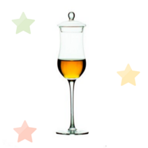 온더락잔 크리스탈 강화 유리 컵 글랜캐런글라스 하이볼잔 스카치 위스키 코피타 노징 유리 위스키 뚜껑 코냑 sniffer chivas 튤립 잔, 덮개가 있는 1개, 170ml