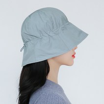 라핑 란 나일론 주름 남녀공용 버킷햇 벙거지