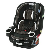 [타임딜] Graco 4Ever DLX 4 in 1 카시트 영아부터 유아용 10년 사용 타워 50.8 x 54.9 61.9cm20 21.5 24인치 1팩, [01] 블랙/브라운/화이트