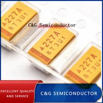 SMD 탄탈륨 커패시터6V 6.3V 10V 16V 25V 35V 50V 10 미크로포맷 22 33UF 47UF 100 220 330 D 타입 개, 01 6.3V 330UF D