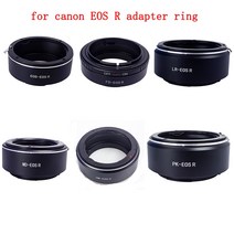 dslr 렌즈 어댑터 Foleto-렌즈 어댑터 링 캐논 EOS R R5 RF 미러리스 카메라 용 미놀타 MD FD Leica LR Pentax PK olympus OM EF 용, 07 for M42-EOS R