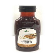 달콤하고 숯불 바베큐 향이 강하고 맛있는 이슬나라 바베큐 소스500G