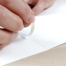 열접착 제본 스트립 책만들기 6mm 100매 교구제작 표지 제본기계 제본소모품 소량 제본보호 책표지 소모품