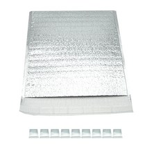 회초밥 신선식품 배달용 일회용 접착 은박보냉백, 10개입