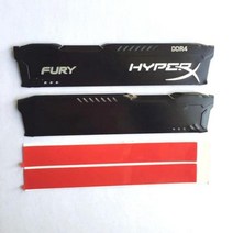 램 쿨러 1 세트 RAM 방열판 라디터 냉각 DDR2 DDR3 DDR4 데스크탑 메모리 방열 패드 220695, Black, 검은색