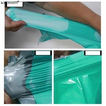 쇼핑백제작 카드제작 커스텀 로고 패키지 폴리메일 가방 50 개 라벤더 퍼플 컬러 매트 우편물 배송 택배, 07 35x45cm