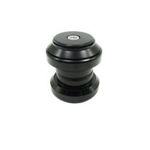 전문 자전거 부품 로드 바이크 2 베어링 헤드셋 1 18quot 34mm 스티어링 탑 캡 커버 외부 헤드셋밀폐 나사산 포크 스템, 검은 색