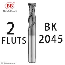 무선 유심 라우터 와이파이 공유기 BB CNC 카바이드 플랫 엔드 밀 텅스텐 커터 2 4 플루트 금속 강철 가공 공구 키 페이스 스퀘어 라우터 비트 6 8 12 생크 HRC55밀링, 16x16x60x150+2F-BK2045
