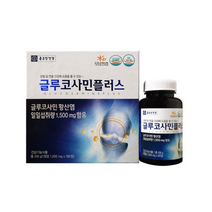 [3개월분] 종근당건강 글루코사민 플러스 뼈 관절 연골건강 시니어 90정X2통, 2개