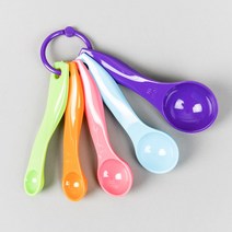 쿠킹플러스 플라스틱 계량스푼 5P