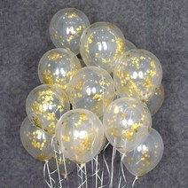 바보사랑 컨페티 헬륨풍선세트 30개분량 택배발송 partypang.파티팡, 상세설명 참조, 실버스타