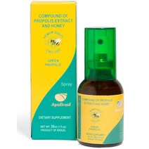 ApisBrasil 아피스 브라질 그린 프로폴리스 스프레이 30ml, 1개, 기본