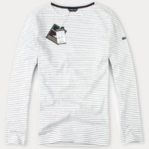 [포레스트캠프] [FOREST CAMP]Custom Fit Stripe Boatneck T