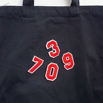 에코백꾸미기 숫자와펜 레드 1SET 바느질없이 의류 리폼 열접착식 패치