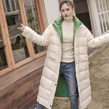 가바바 여성 겨울 롱패딩 청바지에 잘어울릴거 같은 깔끔한 스타일 터틀넥 데일리 패딩점퍼 G40524