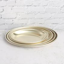 티타늄 타원 접시 6size, 11인치