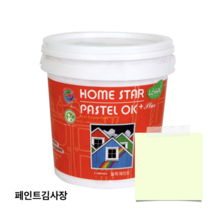 삼화페인트 홈스타파스텔 OK PLUS 1L 친환경DIY, 민트색