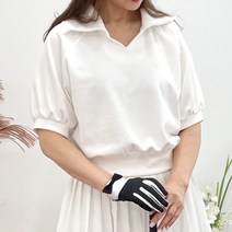 여성골프 티셔츠 여름 반팔 카라 맨투맨 스크린 연습복 일상복