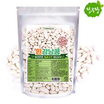 정우당 흰강낭콩, 1kg, x1, 1개