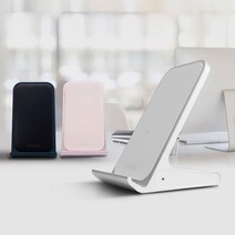 미카이 알루미늄 휴대폰 고속 무선 충전기, 핑크, 1개