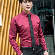 남성용 링클프리 베이직 셔츠 하늘비즈 A31 B128S813