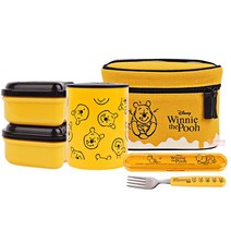 곰돌이 푸 스텐 보온 도시락 560ml(허니) (일) 499449