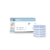 페토이 반려 동물 자동 급수기 필터 HT-N330F 스카이 + 화이트, 10개