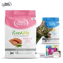 퓨어비타 캣 연어&완두콩 3kg 그레인프리 전연령 고양이사료 (독일 프리미엄 덴탈케어간식 또는 독일 비타캣스틱 증정), 상세페이지 참조, 2023.05