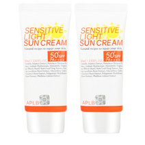 에이플비 센서티브 라이트 선크림 SPF50+ PA++++, 60ml, 8개