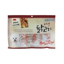 비숑이 좋아하는 간식 닭고기덤벨 애견껌 / 댕댕이 완화 소화 잇몸 개껌추천